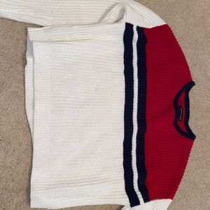 striped kendall & kylie sweater